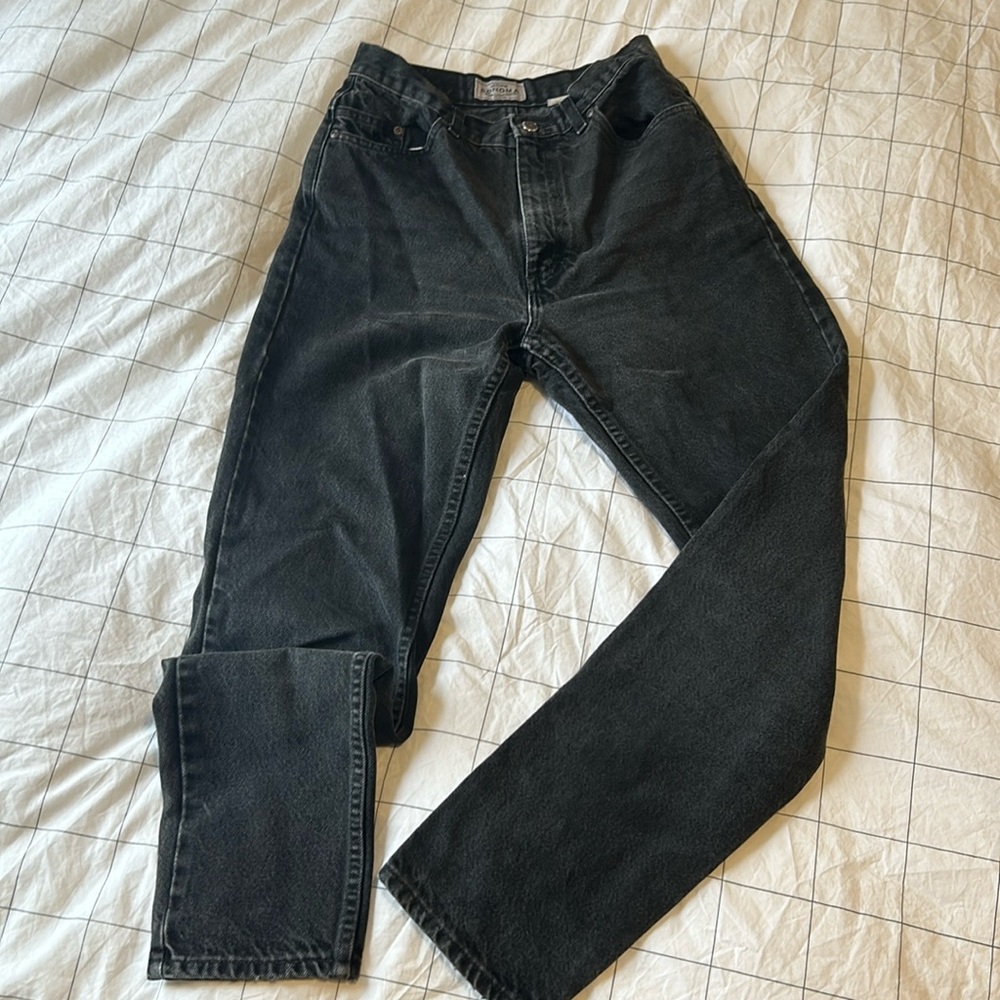 Sonoma Black Straight Leg Jeans.